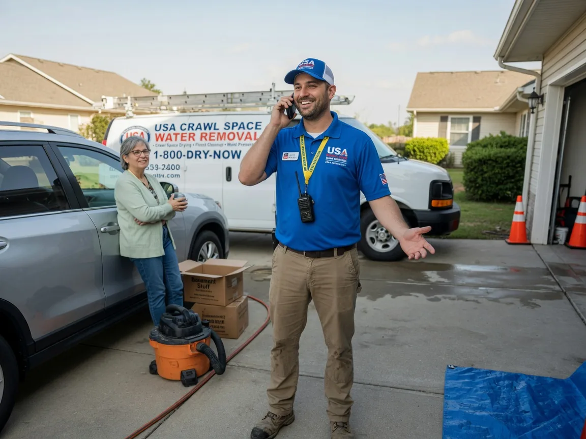Crawl Space Water Removal Powhatan, AR FAQs